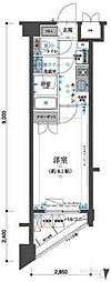LIVCITY練馬高野台 1Kの間取図画像