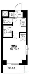 ルーブル鷺宮弐番館 1Kの間取図画像
