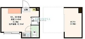 ハーモニーテラス経堂 101 ｜ 東京都世田谷区経堂３丁目16-17（賃貸アパート1R・1階・12.51㎡） その2