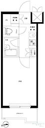 ルーブル北新宿 1Kの間取図画像