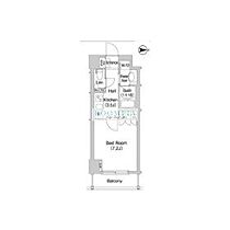 コンフォリア市谷柳町 803 ｜ 東京都新宿区市谷柳町（賃貸マンション1R・8階・25.36㎡） その2