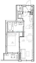 G＆Ｊ門前仲町 203 ｜ 東京都江東区永代２丁目30-9（賃貸マンション1LDK・2階・34.92㎡） その2