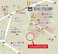 Fullea若松河田 402 ｜ 東京都新宿区河田町6-29（賃貸マンション1K・4階・25.33㎡） その9