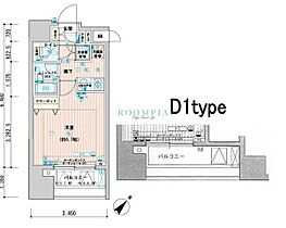 メインステージ文京春日 201 ｜ 東京都文京区春日２丁目10-15（賃貸マンション1K・2階・22.12㎡） その2