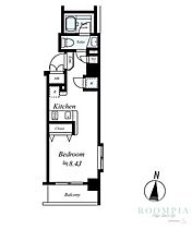 セジョリ早稲田 603 ｜ 東京都新宿区弁天町1-1（賃貸マンション1R・6階・23.26㎡） その2