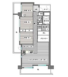 間取図画像 3SLDK