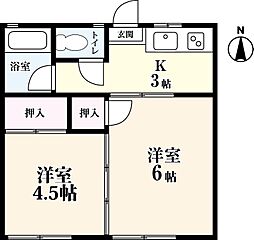 🉐敷金礼金0円！🉐コーポ今泉1