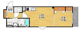 大阪府交野市郡津1丁目（賃貸アパート1LDK・1階・35.75㎡） その2