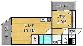 ルミエール星田 604 ｜ 大阪府交野市星田5丁目10-8（賃貸マンション1LDK・5階・35.27㎡） その2