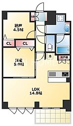 スプランディッド上本町WEST 2階