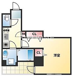 メゾンルージュ谷町 3階