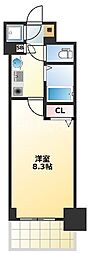 PHOENIX日本橋高津 1Kの間取図画像