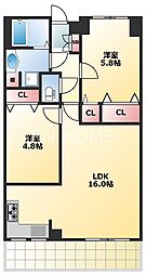 シャルマンフジリッツ夕陽丘 4階