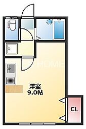 五條ハイツ 3階