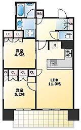 リーガル南久宝寺II 11階/1101