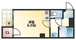 LMHILL'S堂ヶ芝 ワンルームの間取図画像