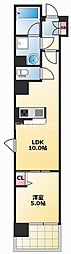 グランツ 1LDKの間取図画像