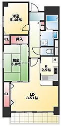 アルカディア玉造 8階/801