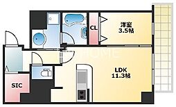 パンセ新町 7階