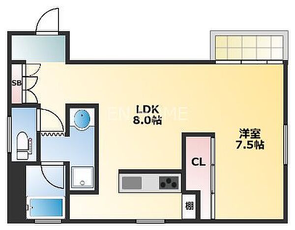 ドーマ島之内 1001｜大阪府大阪市中央区島之内２丁目(賃貸マンション1LDK・10階・44.15㎡)の写真 その2