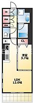 大阪府大阪市天王寺区堀越町12-18（賃貸マンション1LDK・4階・40.14㎡） その2