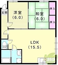 コート丸山  ｜ 兵庫県神戸市長田区丸山町3丁目6-3（賃貸マンション2LDK・2階・58.59㎡） その2