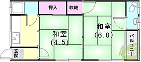 第2丘町ハウス  ｜ 兵庫県神戸市長田区宮丘町1丁目5-6（賃貸アパート2K・1階・29.70㎡） その2