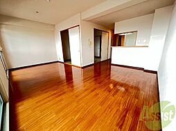 メイプル平和台 3階2LDKのリビング/ダイニング