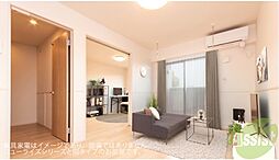 ソレイユ・フルール 2階2LDKのリビング/ダイニング