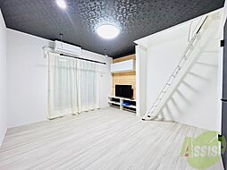 あんしん明神町08-3007 2階ワンルームのリビング/ダイニング