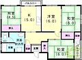 高倉台10団地52号棟4階5.2万円