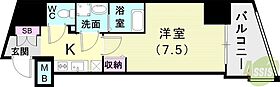 レジデンス神戸bivio  ｜ 兵庫県神戸市兵庫区三川口町1丁目（賃貸マンション1K・5階・26.35㎡） その2