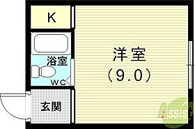 ルミエール神戸高雄台  ｜ 兵庫県神戸市西区高雄台（賃貸アパート1R・1階・20.00㎡） その2