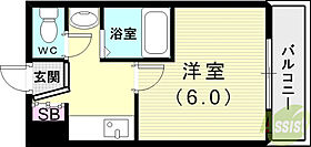 ファーストマンション  ｜ 兵庫県神戸市西区伊川谷町有瀬1086-6（賃貸マンション1K・2階・21.35㎡） その2