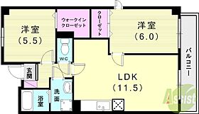 ポレール伊川II  ｜ 兵庫県神戸市西区池上5丁目9-3（賃貸マンション2LDK・3階・59.91㎡） その2