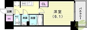 アドバンス神戸パーチェ  ｜ 兵庫県神戸市長田区二番町3丁目（賃貸マンション1K・5階・22.04㎡） その2