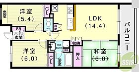 エフコート須磨高倉町  ｜ 兵庫県神戸市須磨区高倉町1丁目1-1（賃貸マンション3LDK・1階・67.41㎡） その2