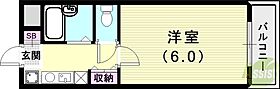 ルックハイツI  ｜ 兵庫県神戸市西区王塚台1丁目49（賃貸マンション1K・1階・20.72㎡） その1