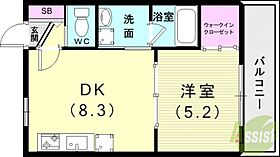 KTIレジデンス板宿II  ｜ 兵庫県神戸市須磨区大手町6丁目（賃貸アパート1LDK・1階・33.12㎡） その2