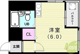 池上ガーデンハイツ  ｜ 兵庫県神戸市西区池上1丁目1-18（賃貸マンション1R・3階・18.00㎡） その2