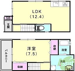 🉐敷金礼金0円！🉐離宮前町1丁目貸家B棟
