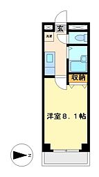 スペースアメニティー梶が谷1丁目 1Kの間取図画像
