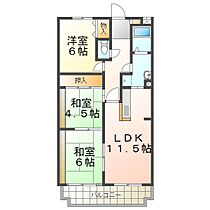 ヒルズ14  ｜ 兵庫県神戸市西区伊川谷町有瀬（賃貸マンション3LDK・4階・66.96㎡） その2