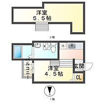 兵庫県神戸市垂水区山手5丁目（賃貸アパート1K・1階・18.58㎡） その2