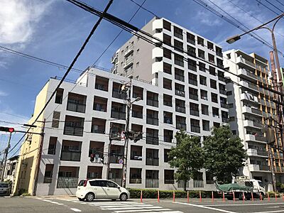 外観：南海本線「住ノ江」駅まで徒歩10分！セブンイレブン大阪浜口東3丁目店まで徒歩3分！