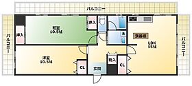 シャルム太平  ｜ 大阪府大阪市平野区加美東5丁目1-18（賃貸マンション2LDK・4階・90.72㎡） その2