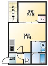 CRASTINE西今川  ｜ 大阪府大阪市東住吉区西今川1丁目17-24（賃貸アパート1LDK・3階・32.04㎡） その1