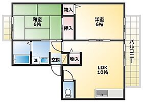 アーバンライフ芝田D棟  ｜ 大阪府大阪市平野区長吉六反2丁目3-34（賃貸アパート2LDK・2階・51.15㎡） その2