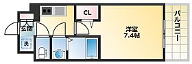 フォーリアライズ天王寺ヴァロール  ｜ 大阪府大阪市東住吉区北田辺2丁目5-12（賃貸マンション1K・8階・22.70㎡） その2