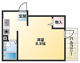 マツシタビル  ｜ 大阪府大阪市東住吉区住道矢田6丁目8-7（賃貸マンション1R・3階・22.39㎡） その2